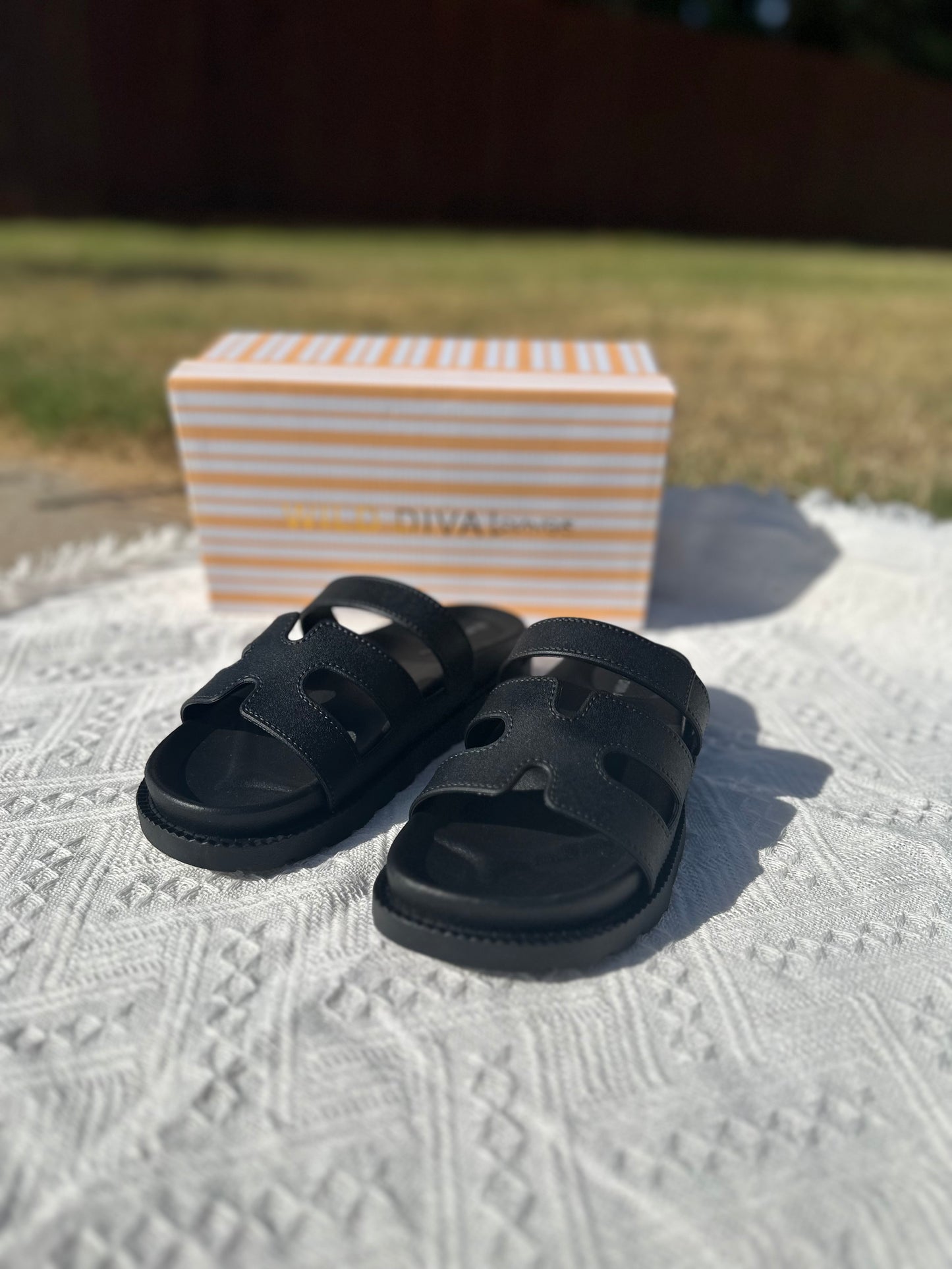 Harper slip on sandals