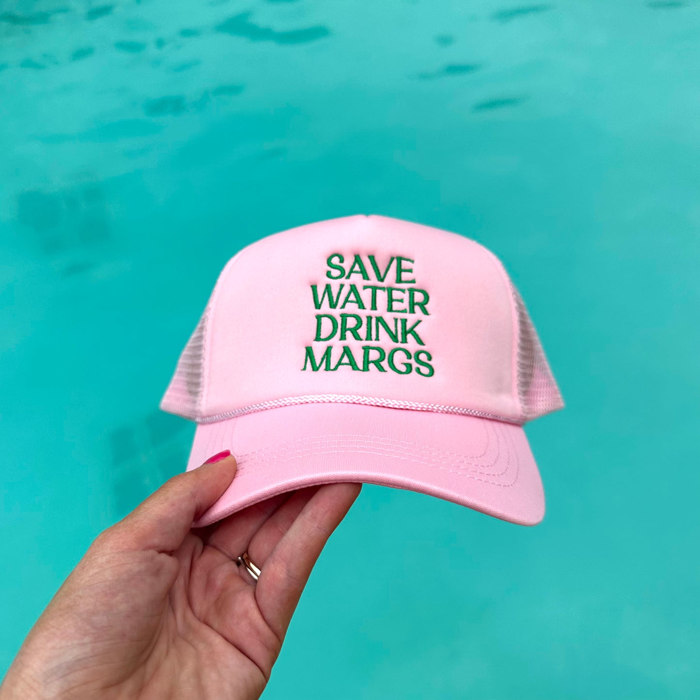 Save water trucker hat